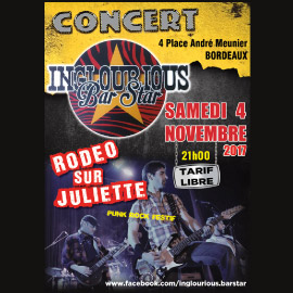 Concert INGLOURIOUS BAR STAR